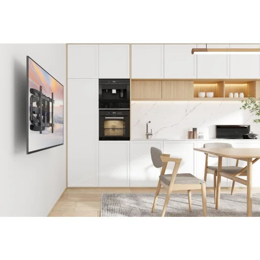 STELL SHO 7620 SLIM kihúzható TV fali tartó 40–70", fekete - 8