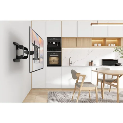 STELL SHO 7620 SLIM kihúzható TV fali tartó 40–70", fekete - 9