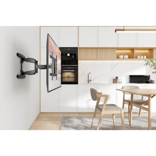 STELL SHO 7620 SLIM kihúzható TV fali tartó 40–70", fekete - 10