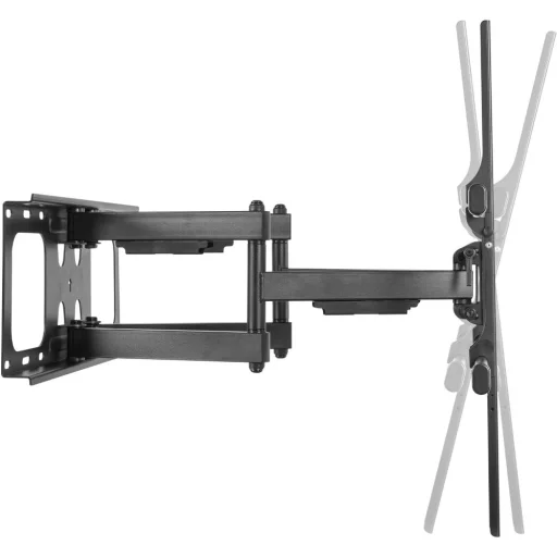 STELL SHO 8610 kihúzható dönthető-forgatható TV fali konzol 50–100", 80 kg, fekete - 9