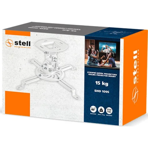 STELL SHO 1095 mennyezeti projektortartó, fehér, 15 kg - 9