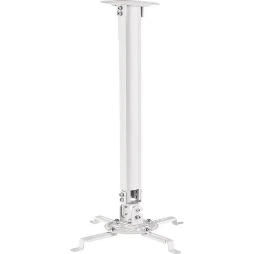 STELL SHO 1097 kihúzható mennyezeti projektortartó konzol, fehér, 545–900 mm, 15 kg - 1