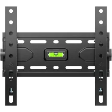 STELL SHO 4401 dönthető slim fali TV tartó 13–43", fekete, 45 kg, VESA 200x200 mm