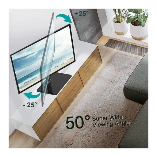 STELL SHO 4800 asztali TV állvány 32–55", fekete, 40 kg - 9