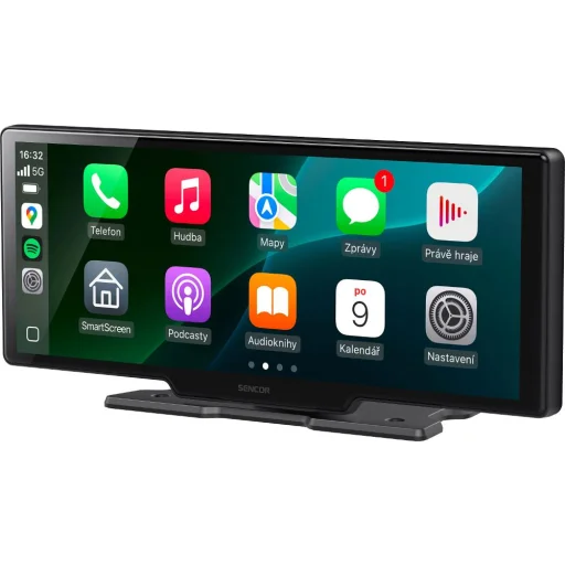 SENCOR SCT M1060BWT AA/CP 10,26" vezeték nélküli CarPlay és Android Auto autós kijelző tolatókamerával - 2