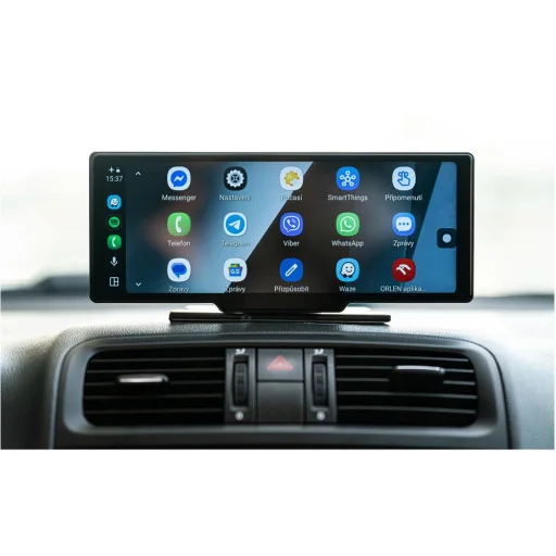 SENCOR SCT M1060BWT AA/CP 10,26" vezeték nélküli CarPlay és Android Auto autós kijelző tolatókamerával - 17