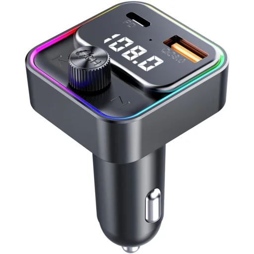Sencor SWM 3000 Bluetooth FM transzmitter USB-C PD 30 W és QC 3.0 autós töltővel - 2