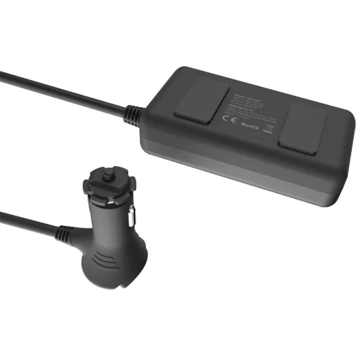 YENKEE YAC 450 autós töltőadapter 4x USB-A és 3x 12 V kimenettel, LED-kijelzővel, 100 cm kábellel - 2
