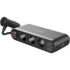 YENKEE YAC 470 autós töltőadapter 3x USB-A QC, USB-C PD és 3x 12 V kimenettel thumbnail