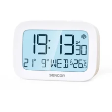 SENCOR SDC 2200 rádióvezérelt digitális ébresztőóra hőmérővel