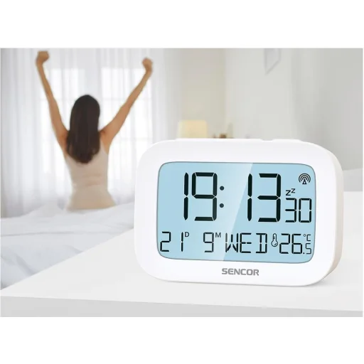 SENCOR SDC 2200 rádióvezérelt digitális ébresztőóra hőmérővel - 9