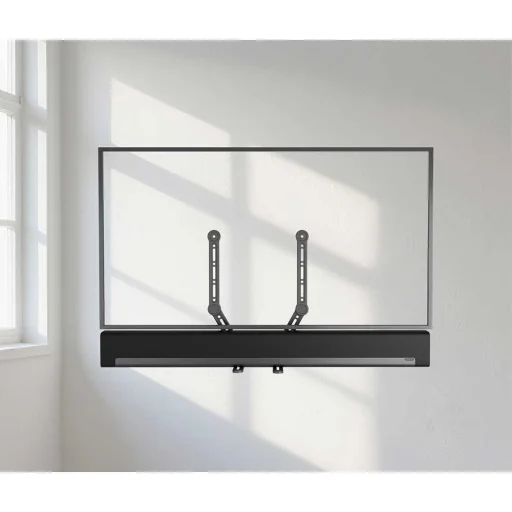 STELL SHO 5050 univerzális soundbar tartó, fekete, 15 kg - 19