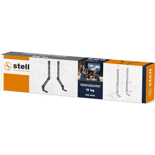 STELL SHO 5050 univerzális soundbar tartó, fekete, 15 kg - 22