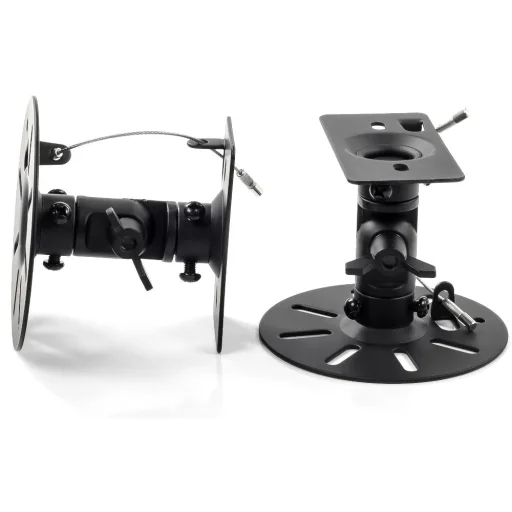 STELL SHO 1110 fali hangszórótartó konzol pár, fekete, 15 kg - 3