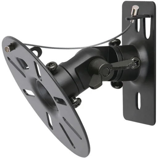 STELL SHO 1110 fali hangszórótartó konzol pár, fekete, 15 kg - 1