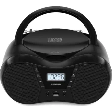 Sencor SPT 2300 BK Bluetooth FM/CD/MP3/USB boombox, fekete