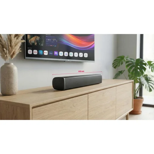 Sencor SSB 3340B 2.0 kanálový Bluetooth soundbar 80 W, čierny - 6