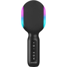 SENCOR SSS K1000 Bluetooth karaoke mikrofon beépített hangszóróval, LED fénnyel