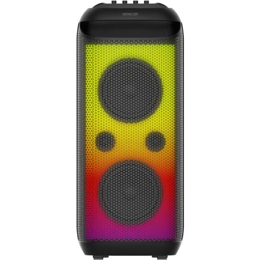 Sencor SSS PARTYCON CORE 140 W Bluetooth party hangszóró vezeték nélküli mikrofonnal, LED fényeffektekkel - 3