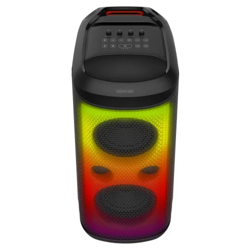 Sencor SSS PARTYCON CORE 140 W Bluetooth party hangszóró vezeték nélküli mikrofonnal, LED fényeffektekkel - 5