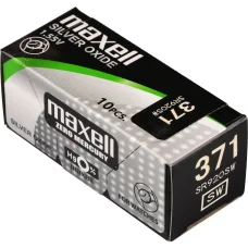 MAXELL SR920SW/V371 strieborno-oxidová gombíková batéria, 1 ks
