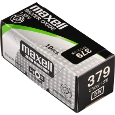 MAXELL 379/SR521SW/V379 strieborno-oxidová gombíková batéria 1 ks