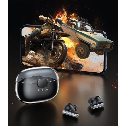 BUXTON BTW 3800 Black TWS bezdrôtové slúchadlá s vodoodolnosťou IPX6 - 13