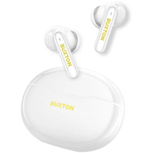 BUXTON BTW 7200 White Tuya TWS vezeték nélküli fülhallgató töltőtokkal, ANC, IPX6 - 24