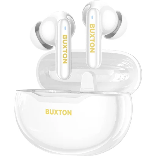 BUXTON BTW 7200 White Tuya TWS vezeték nélküli fülhallgató töltőtokkal, ANC, IPX6 - 9
