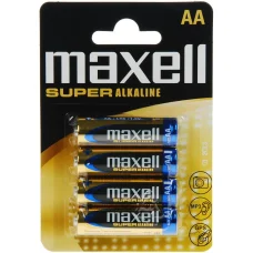 Maxell AA LR6 Super Alkaline batéria, 4 ks