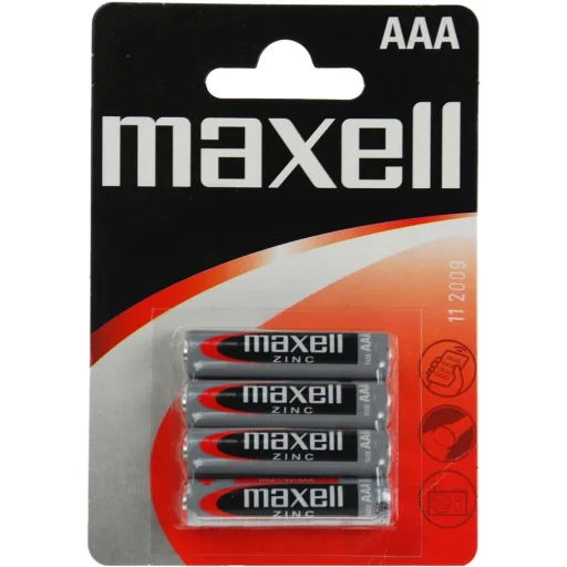 Maxell R03 AAA zinková batéria 4 ks - 1
