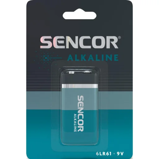 SENCOR SBA 6LR61 9V alkáli elem 1 db - 1