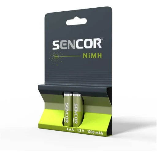 SENCOR SBA HR03 AAA NiMH nabíjateľná batéria 1000 mAh 2 ks/blister - 6