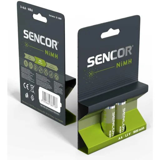 SENCOR SBA HR6 AA NiMH újratölthető elem 1800 mAh 2 db/bliszter - 7
