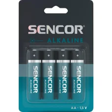 Sencor SBA LR6 4BP AA alkáli elem, 4 db