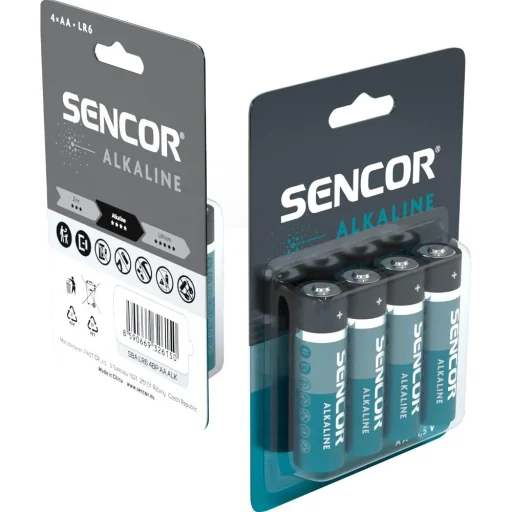 Sencor SBA LR6 4BP AA alkáli elem, 4 db - 8