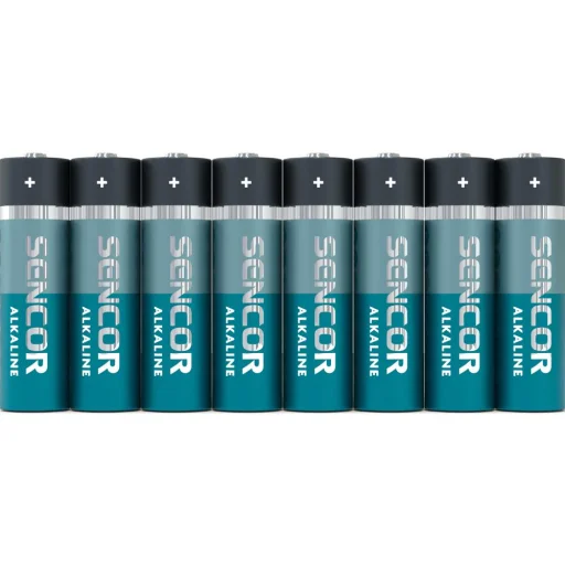 Sencor SBA LR6 AA alkalické batérie 8 ks - 7
