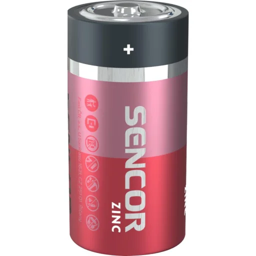 SENCOR SBA R14 C cink elem, 2 db - 2