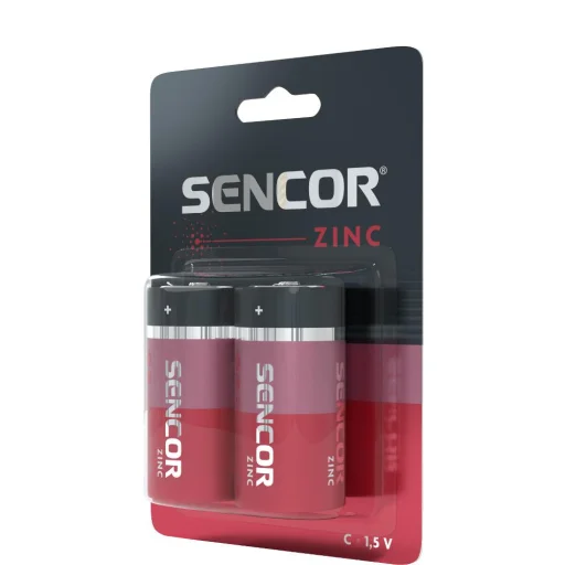 SENCOR SBA R14 C cink elem, 2 db - 6