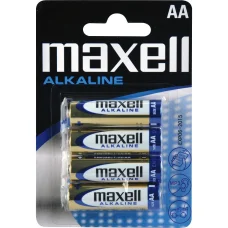 Maxell LR6 AA alkalická batéria 4 ks