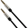 YENKEE YCA 201 BSR AUX stereo audio kábel 3,5 mm jack – jack, 1 m thumbnail