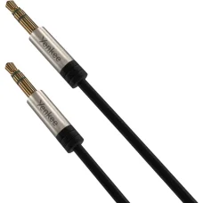 YENKEE YCA 201 BSR AUX stereo audio kábel 3,5 mm jack – jack, 1 m