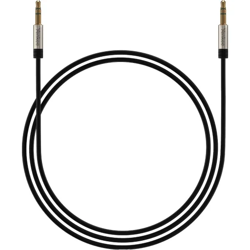 YENKEE YCA 201 BSR AUX stereo audio kábel 3,5 mm jack – jack, 1 m - 2