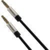 YENKEE YCA 402 BSR sztereó AUX kábel 3,5 mm jack–jack, spirál, 1,8 m thumbnail