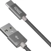 YENKEE YCU 301GY USB-A–USB-C töltő- és adatkábel 1 m szürke thumbnail
