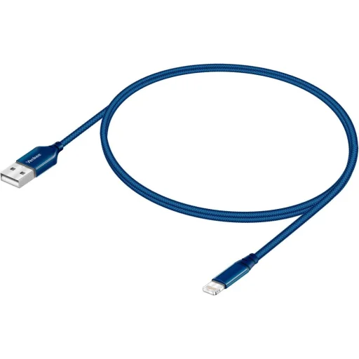 YENKEE YCU 611 MFi USB–Lightning töltő- és adatkábel 1 m kék - 3