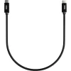 YENKEE YCU C02 BK USB-C–USB-C 2.0 töltő- és adatkábel, 0,2 m, fekete thumbnail