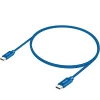 YENKEE YCU C101 BE USB-C–USB-C 2.0 töltő- és adatkábel 1 m kék thumbnail