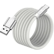 Yenkee MAGNETIC 04 USB-A–USB-C mágneses kábel 1,5 m fehér