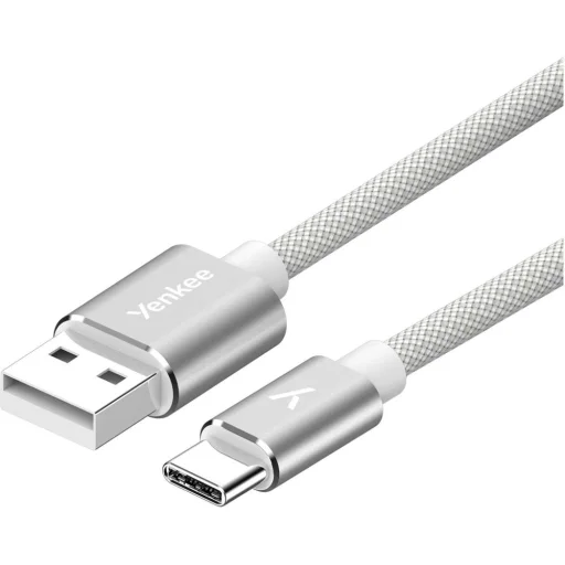 Yenkee MAGNETIC 04 USB-A–USB-C mágneses kábel 1,5 m fehér - 2